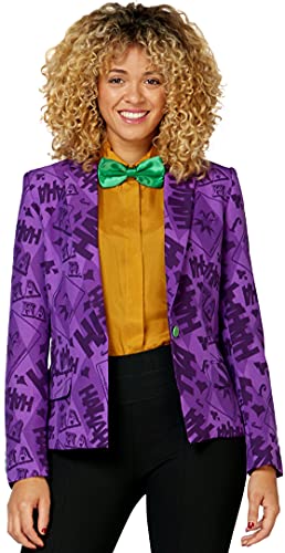 OppoSuits Lady Jag Blazer für Damen - Partyanzug - Halloween und Partys - Stilvolle, Hochwertige Jacke - Beige im Sale